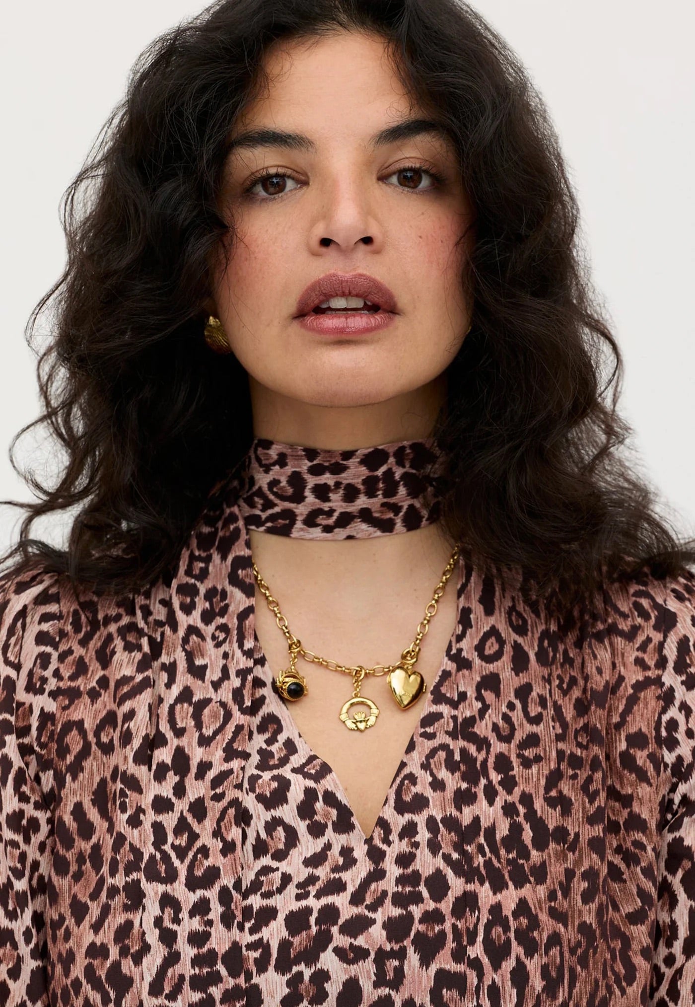 Moss Blouse - Leopard