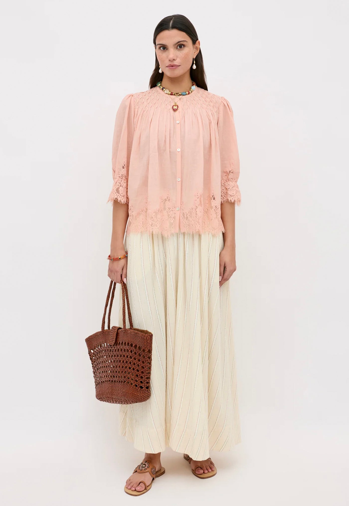 Erika Top - Peach