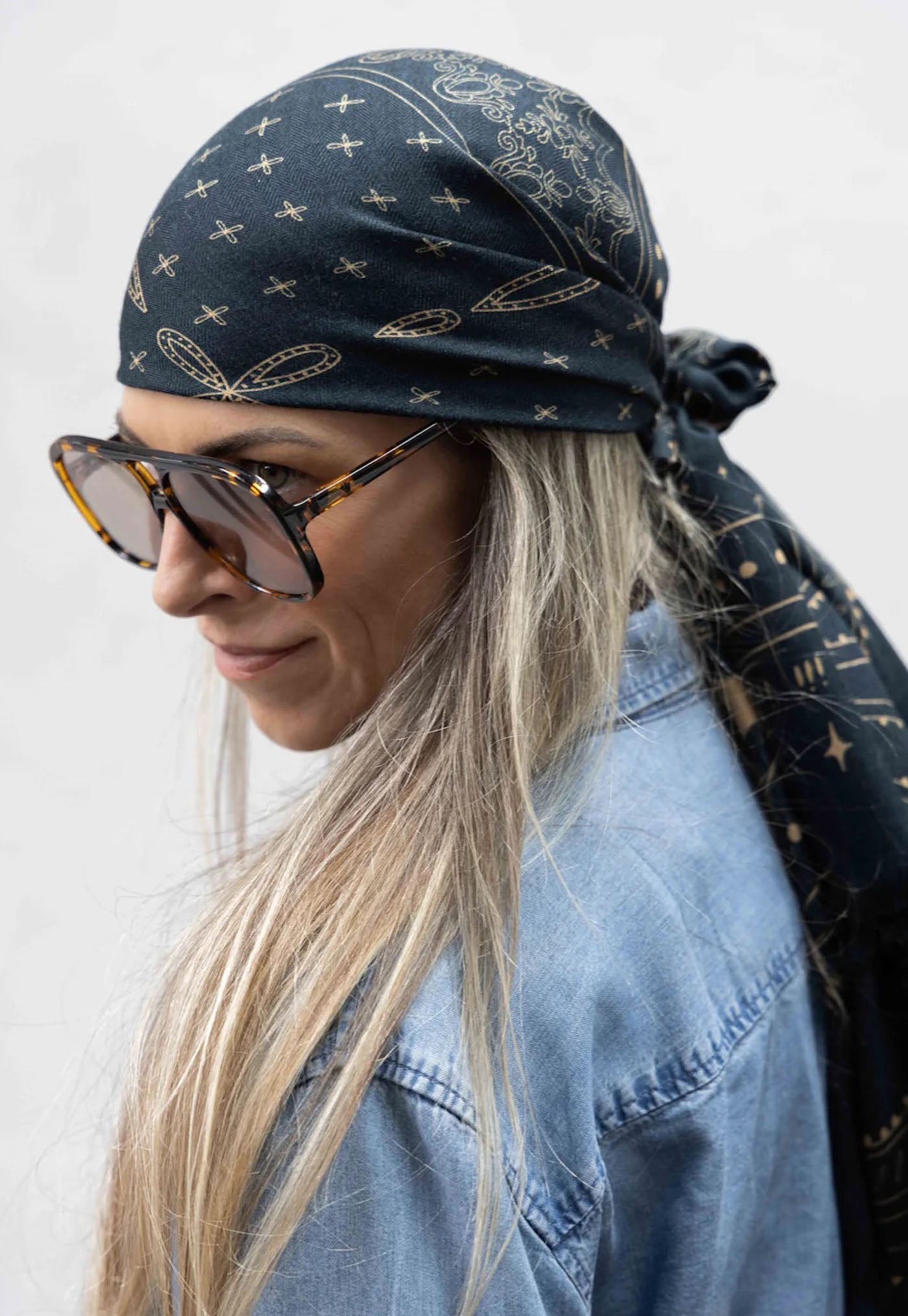 The Quin Wool Silk Scarf