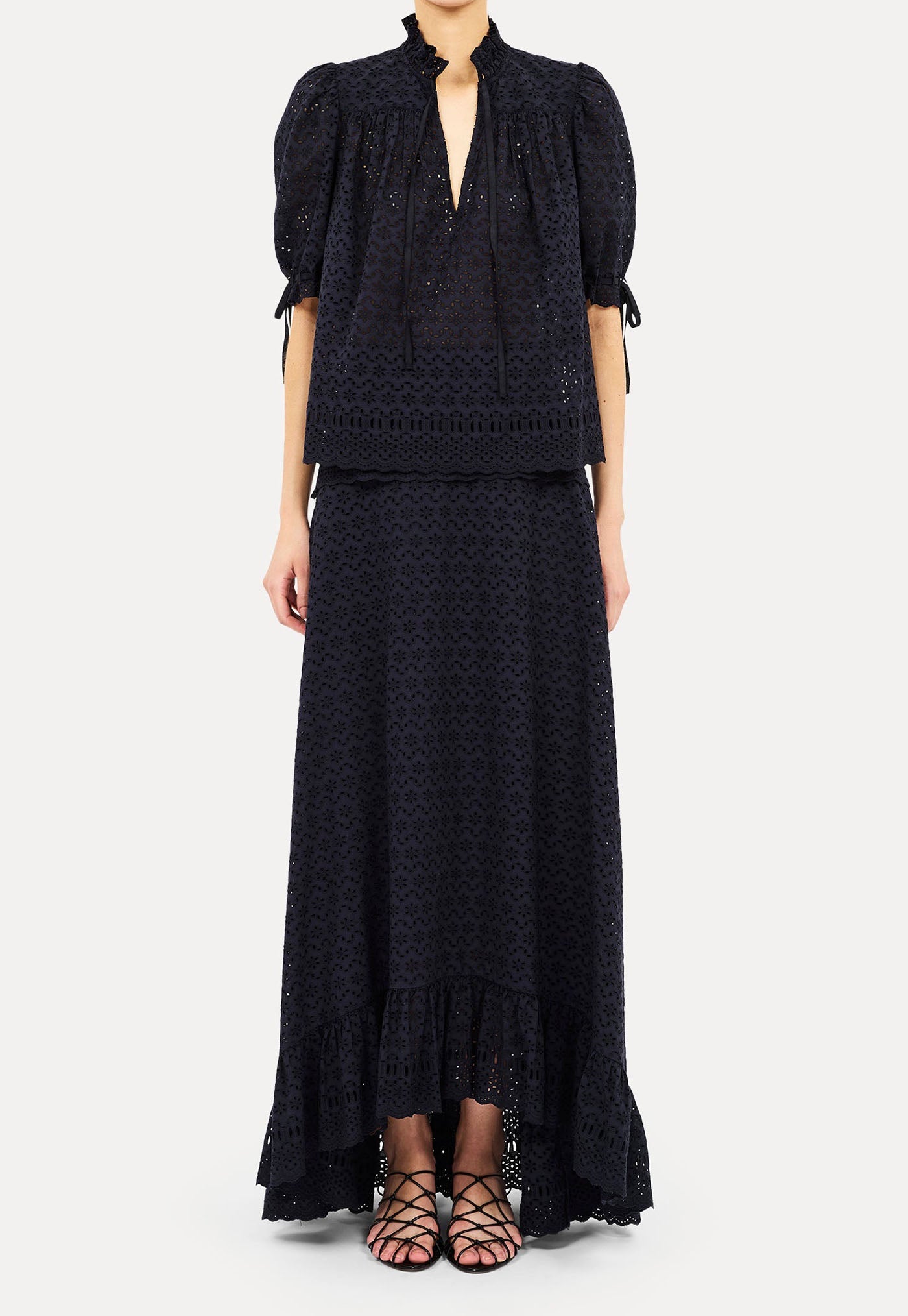 Alouette Cotton Top - Midnight