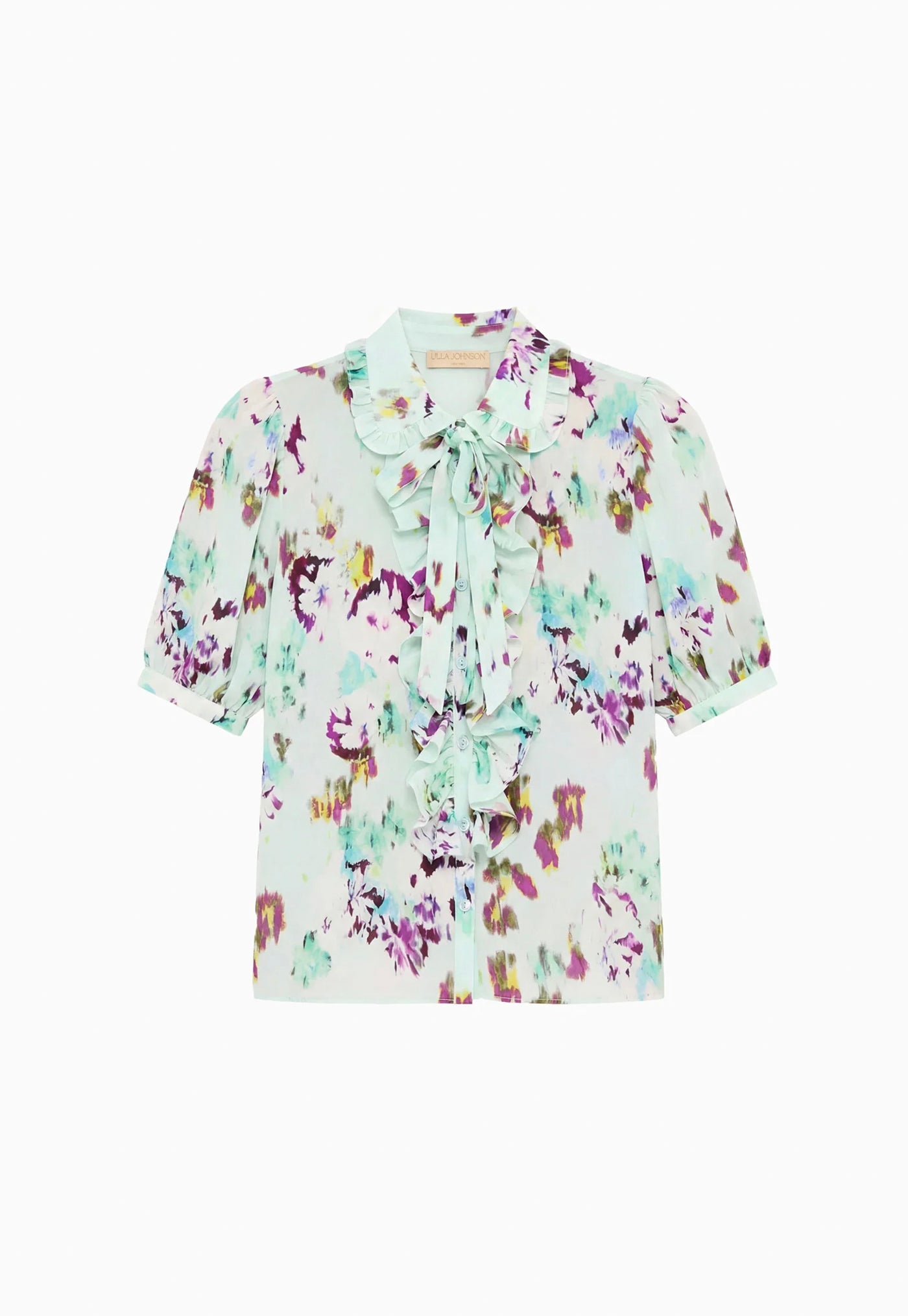 Camellia Silk Top - Oasis