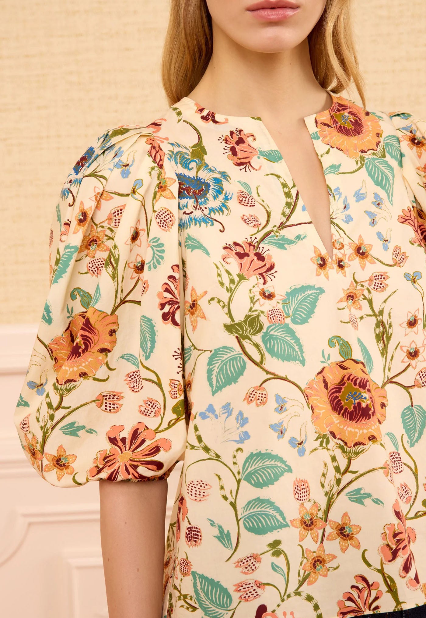 Florielle Cotton Top - Abalone