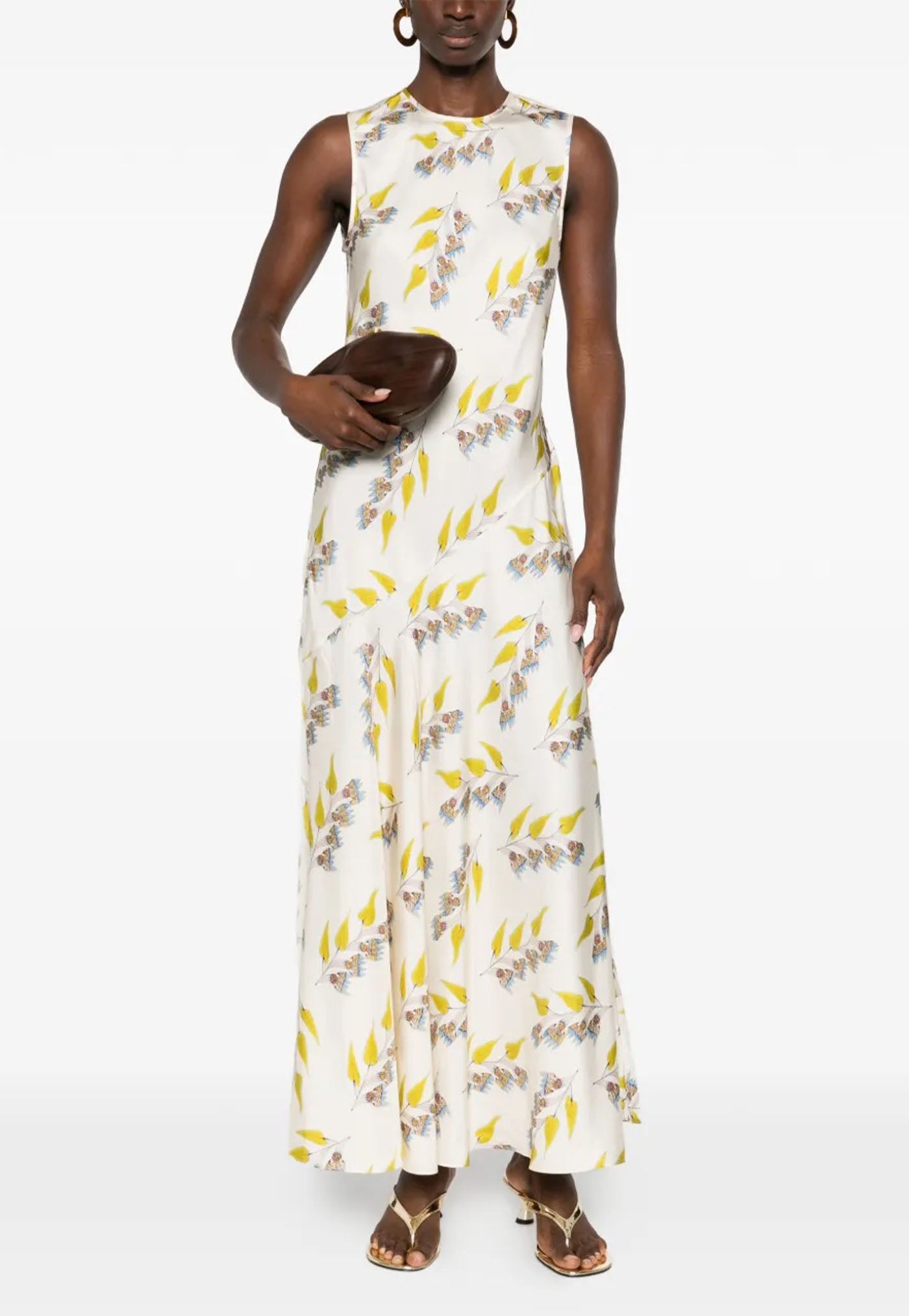 Gaea Midi Dress - Infinite Flower