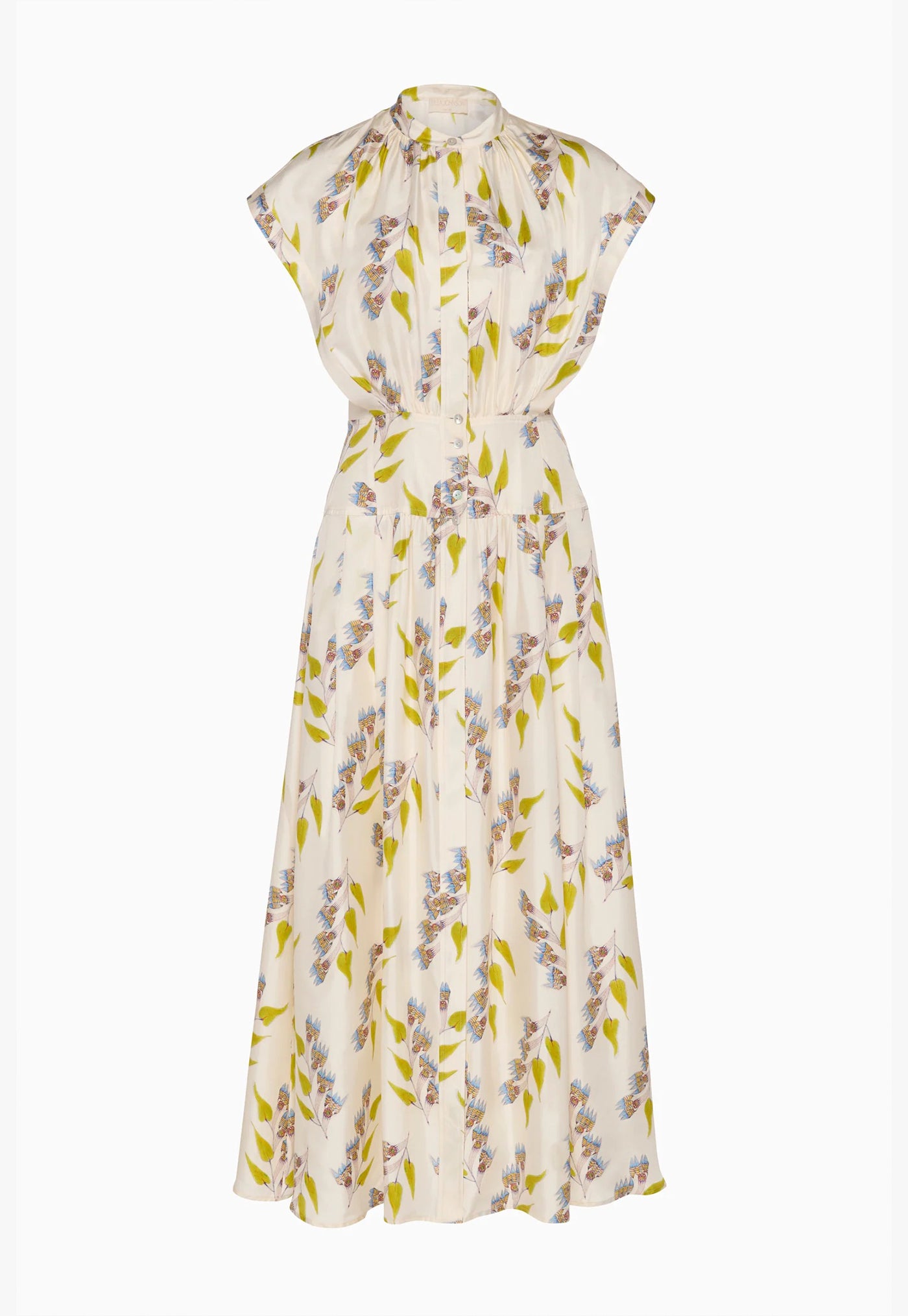 Lausanne Button Up Dress - Infinite Flower