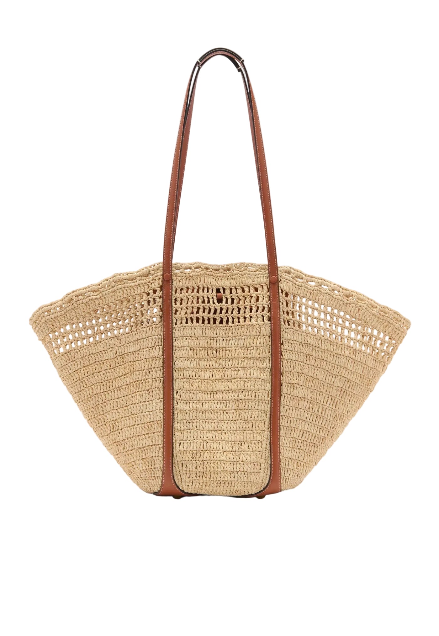 Marina Raffia Tote - Natural