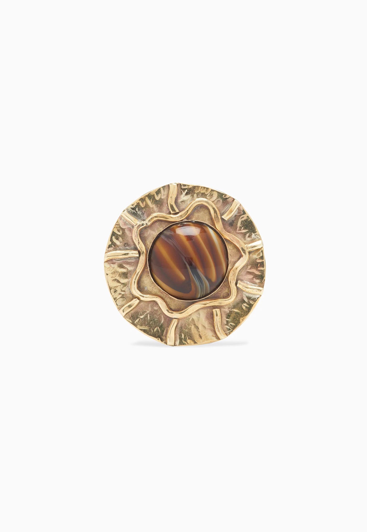 Savita Brooch - Rhyolite