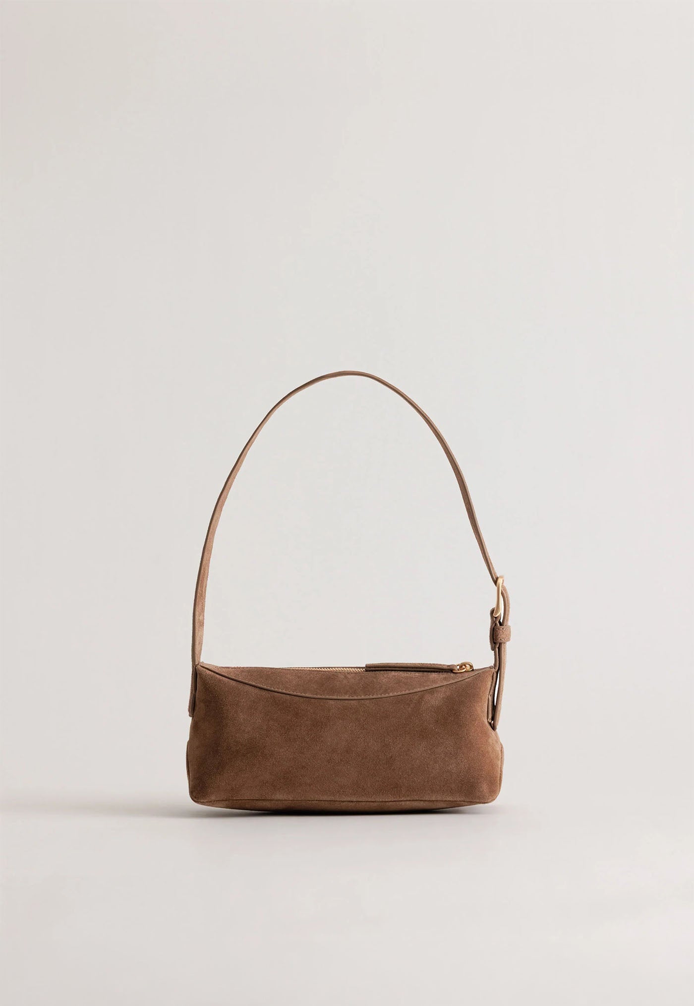 Bobby Bag - Sand Stone Suede