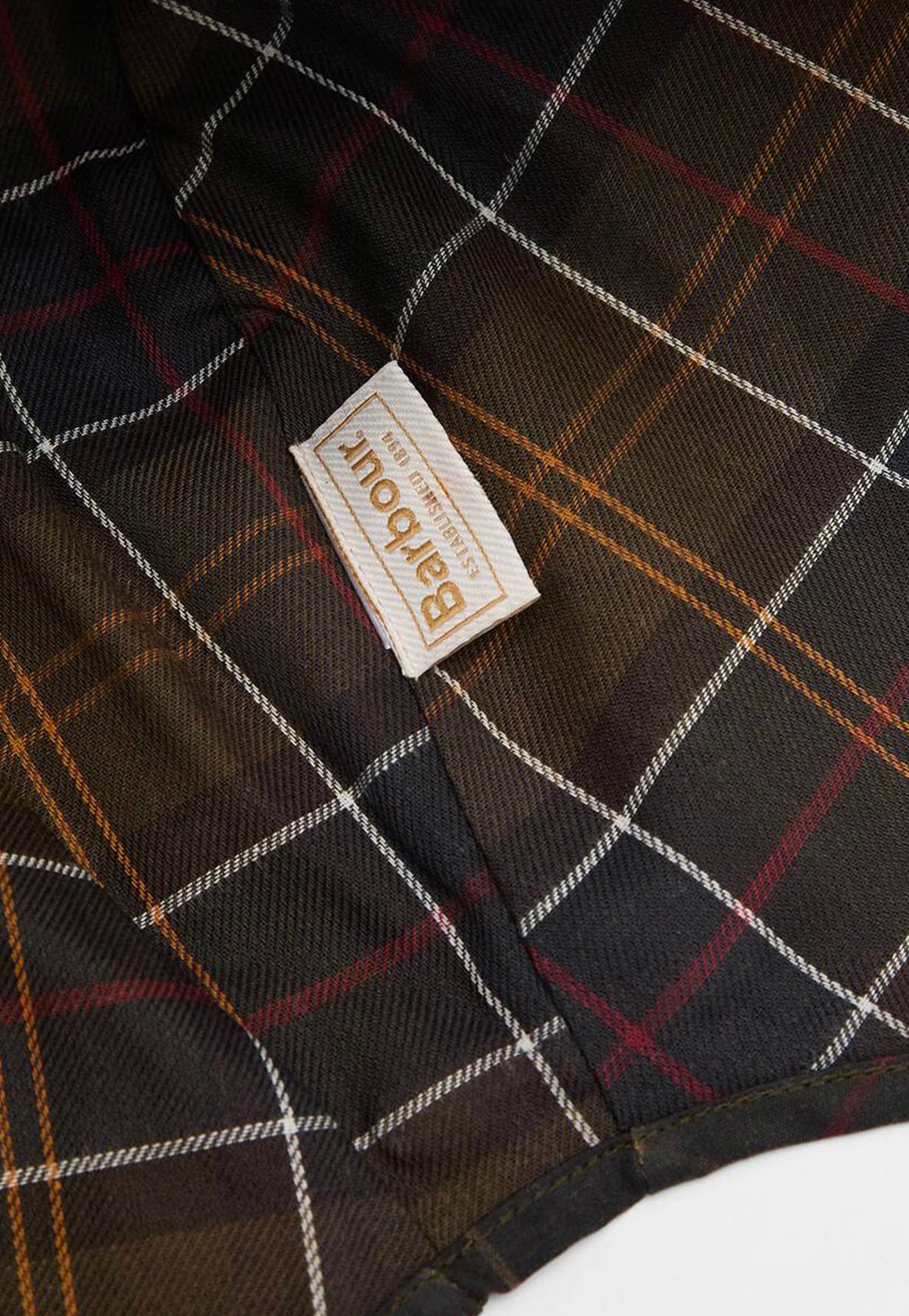 Arlene Wax Tie Headscarf - Classic Tartan