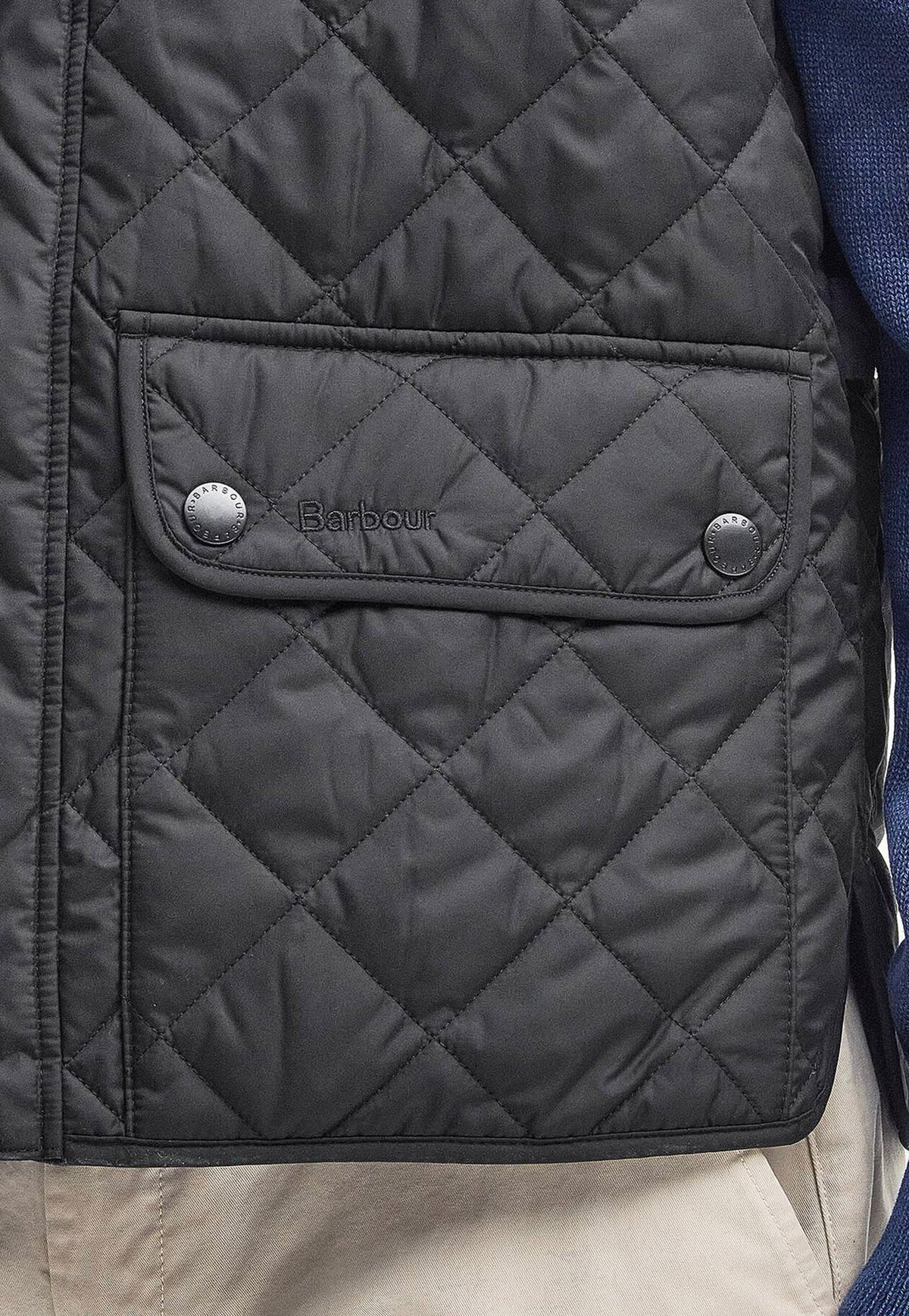 Lowerdale Quilted Gilet - Black