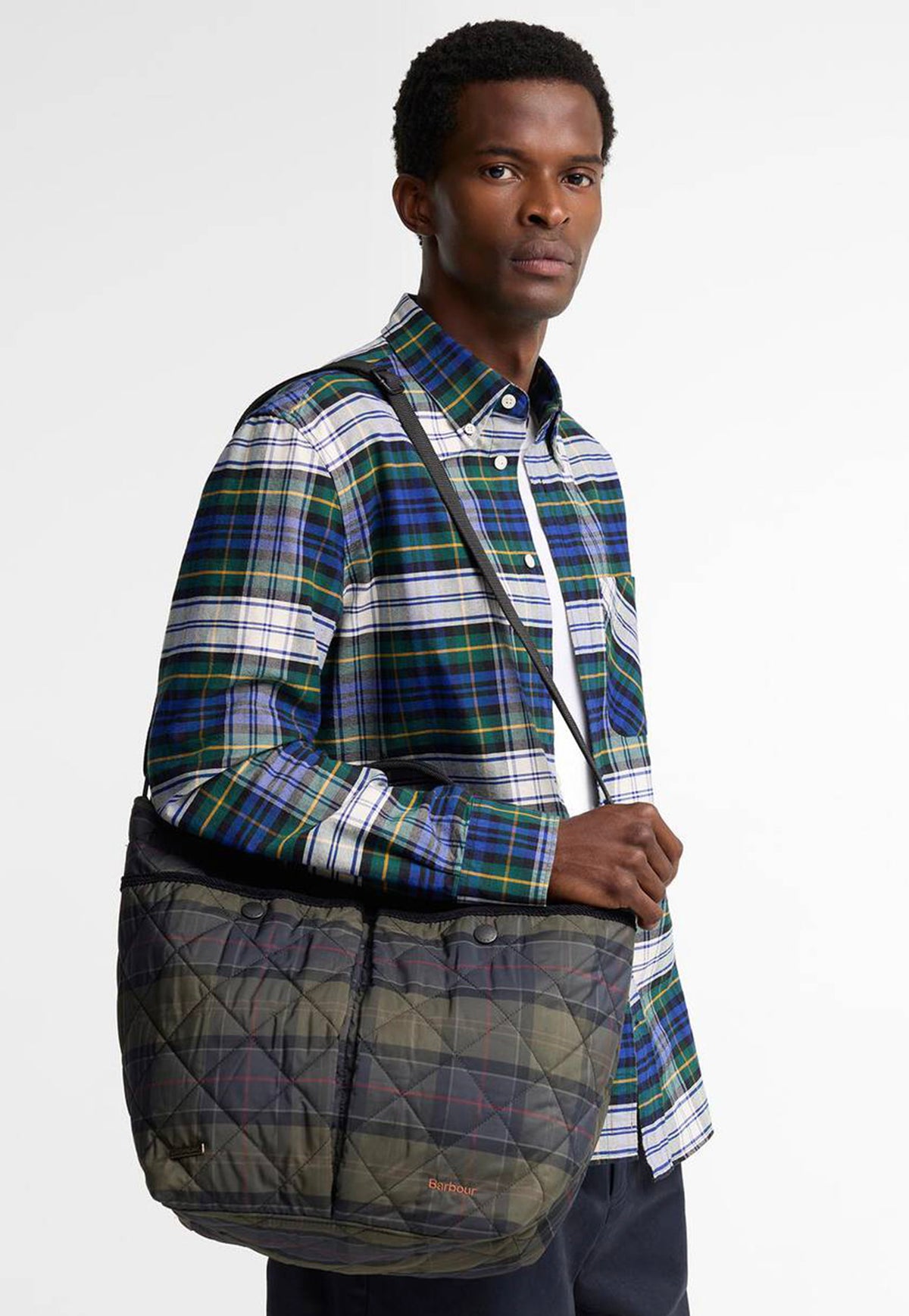 Tartan Liddesdale Tote Bag - Shadow Classic Tartan