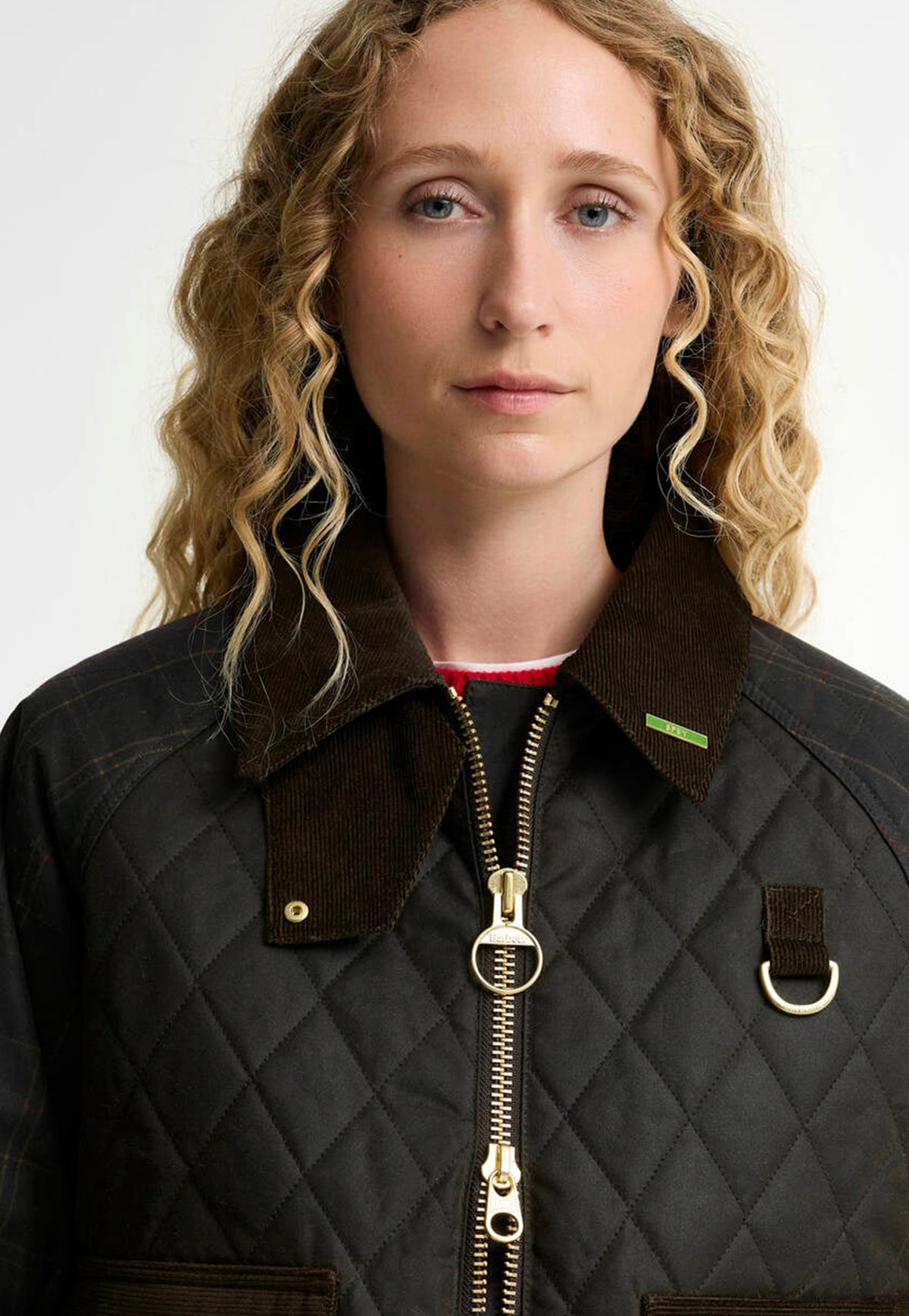Tartan Reimagined Icons Tartan Quilted Spey Wax Jacket - Olive/Classic