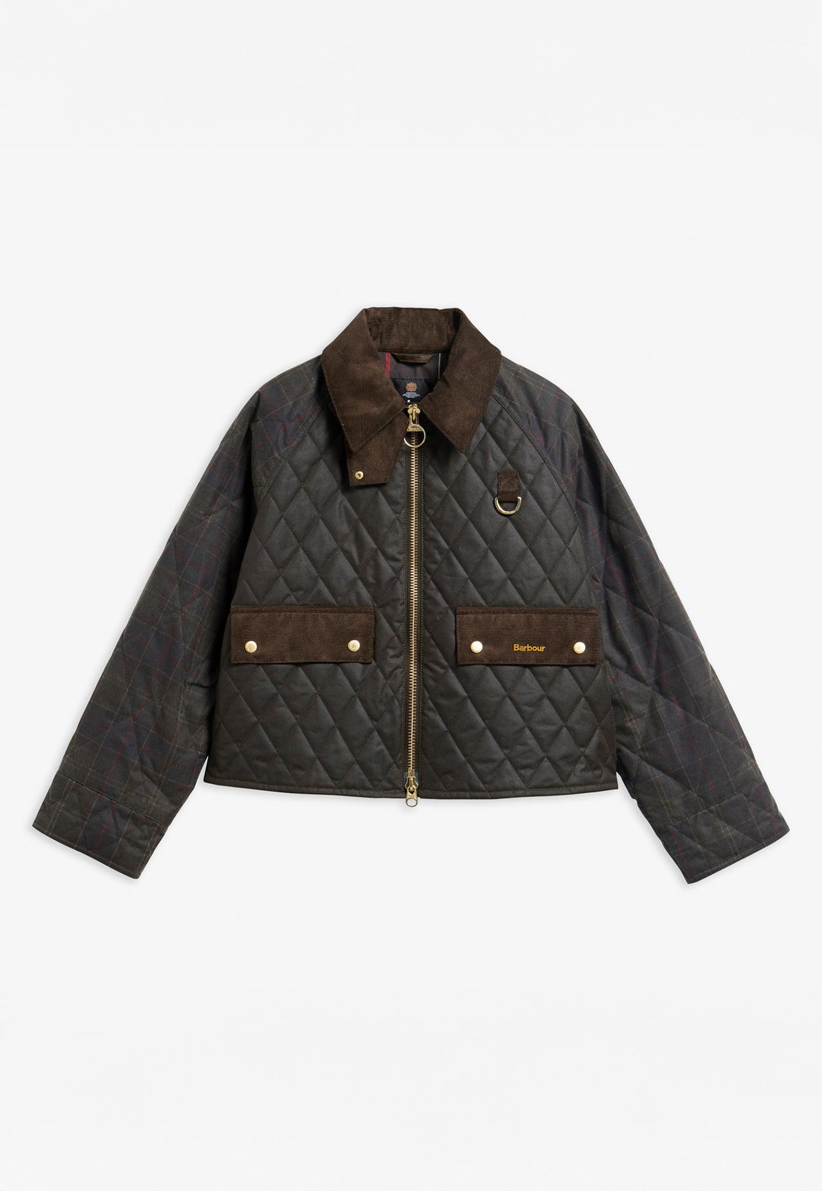 Tartan Reimagined Icons Tartan Quilted Spey Wax Jacket - Olive/Classic