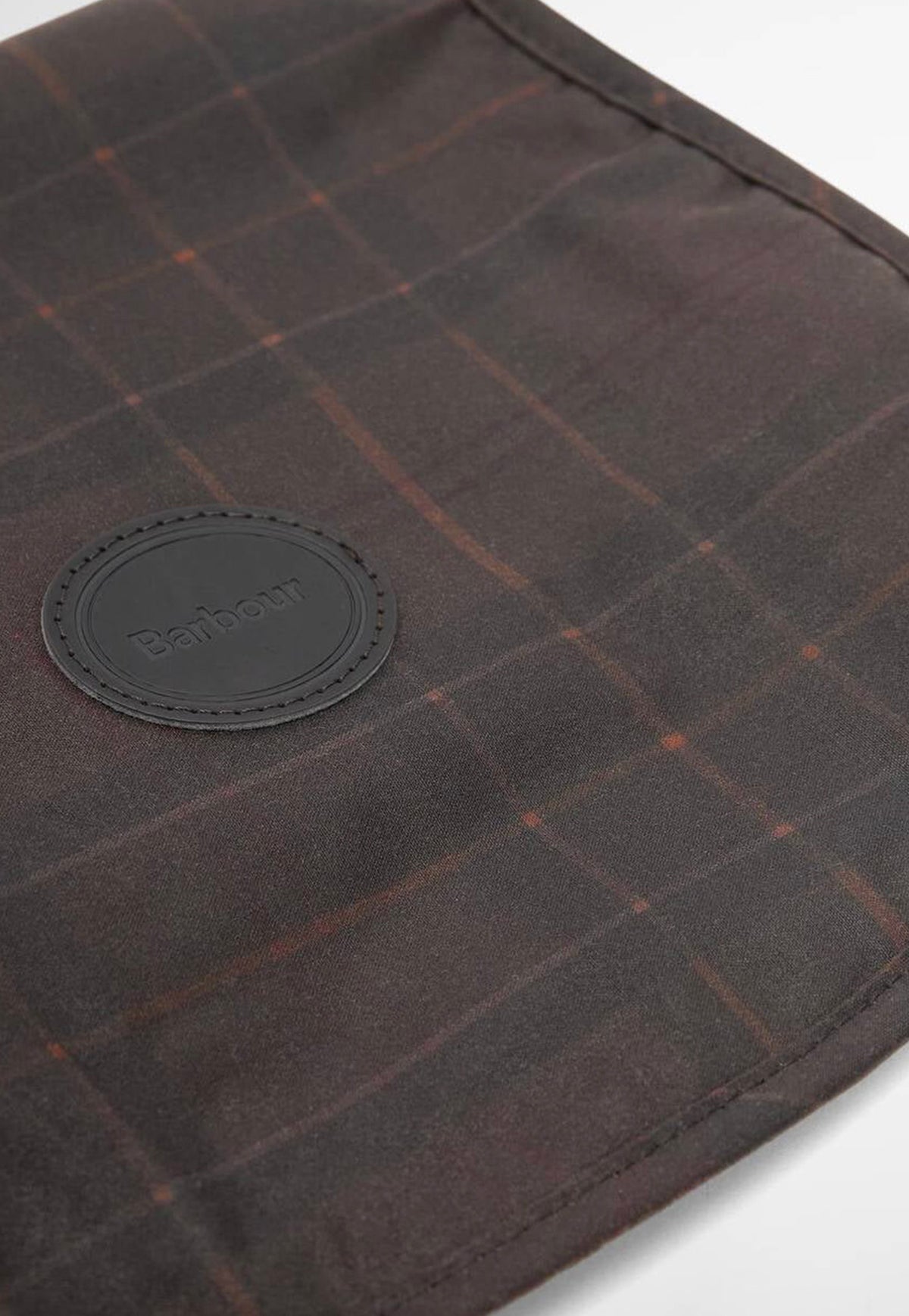 Tartan Wax Dog Coat - Muted Tartan