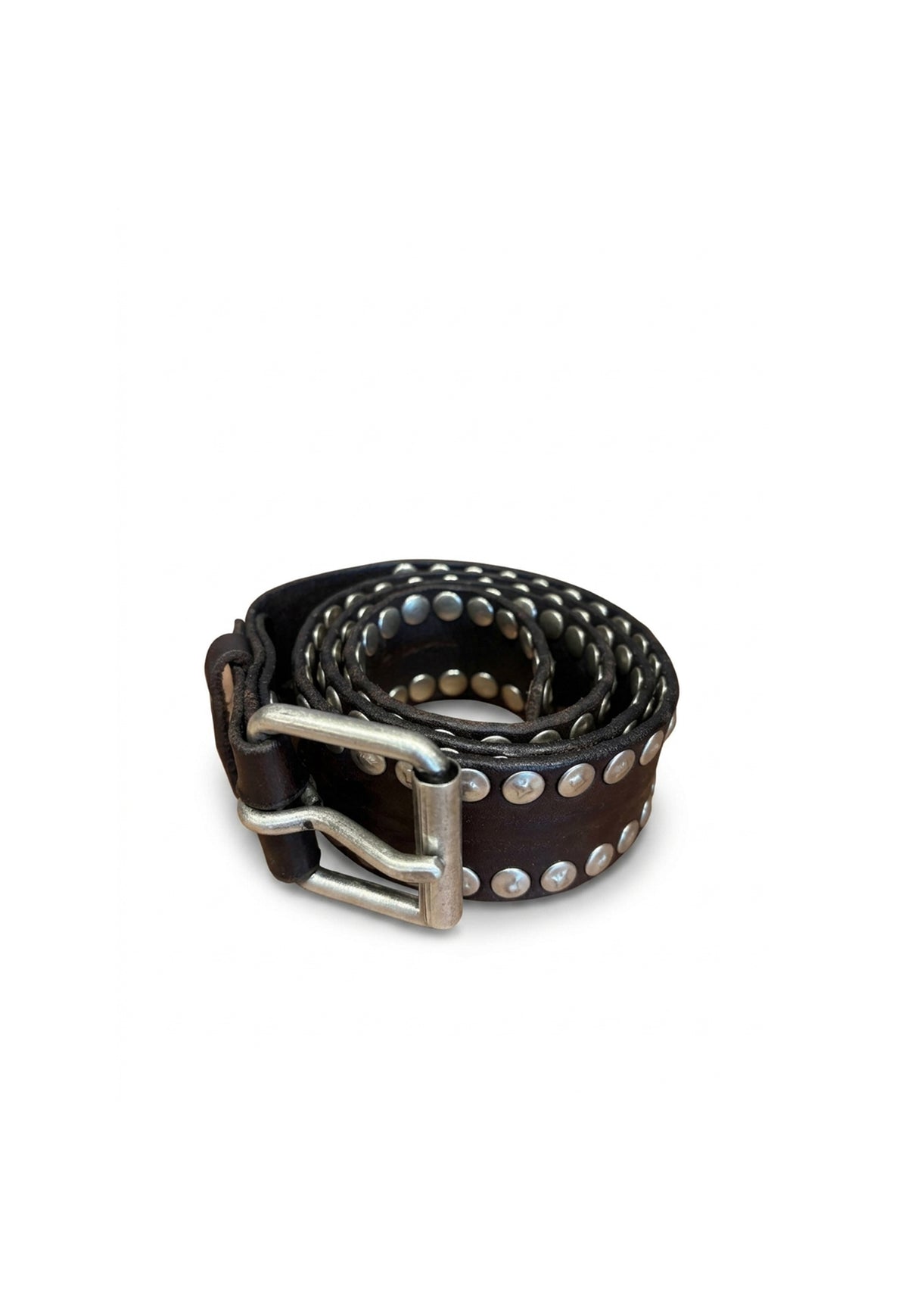 Studded Belt - Brown
