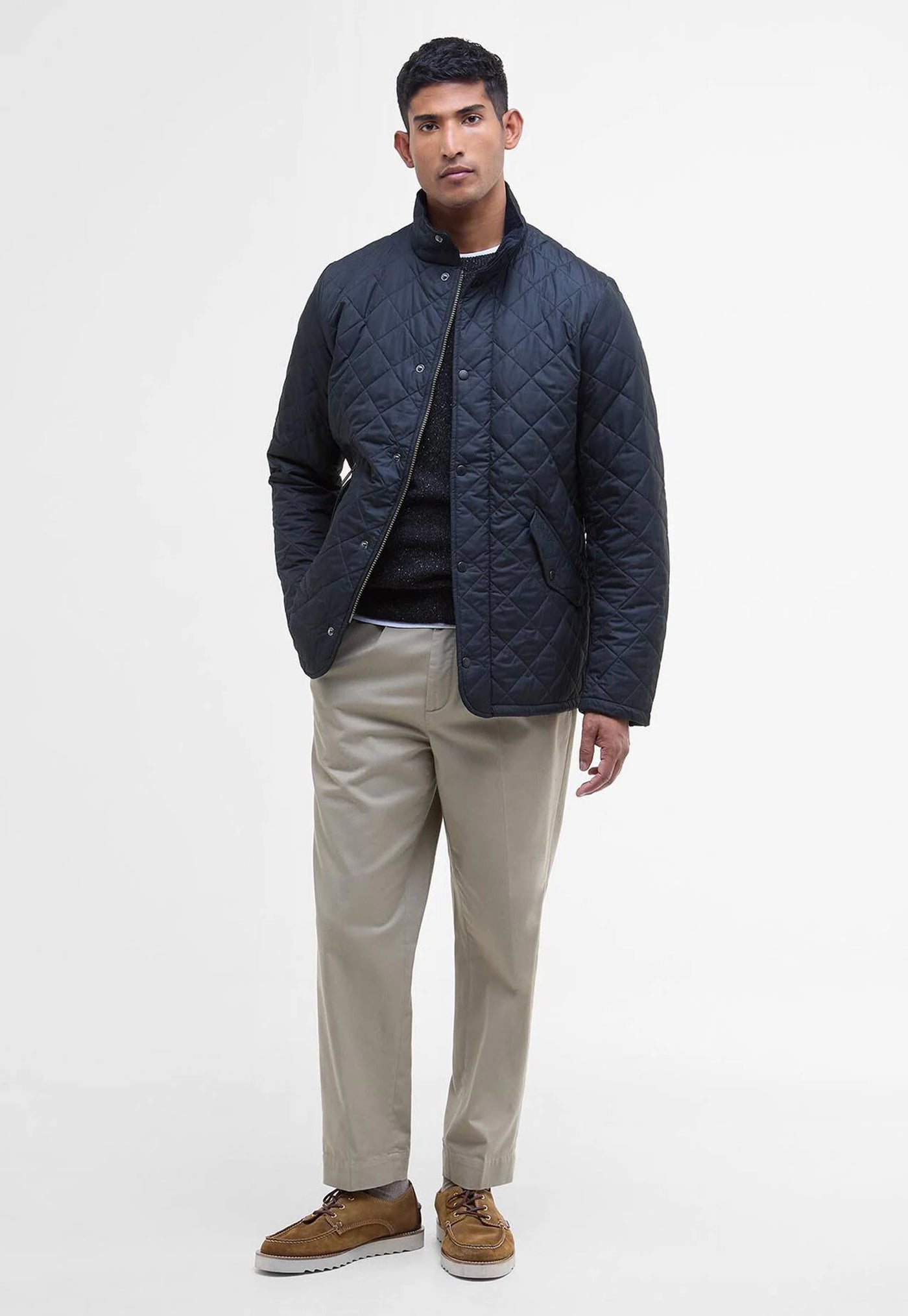 Chelsea Quilted Jacket - Navy
