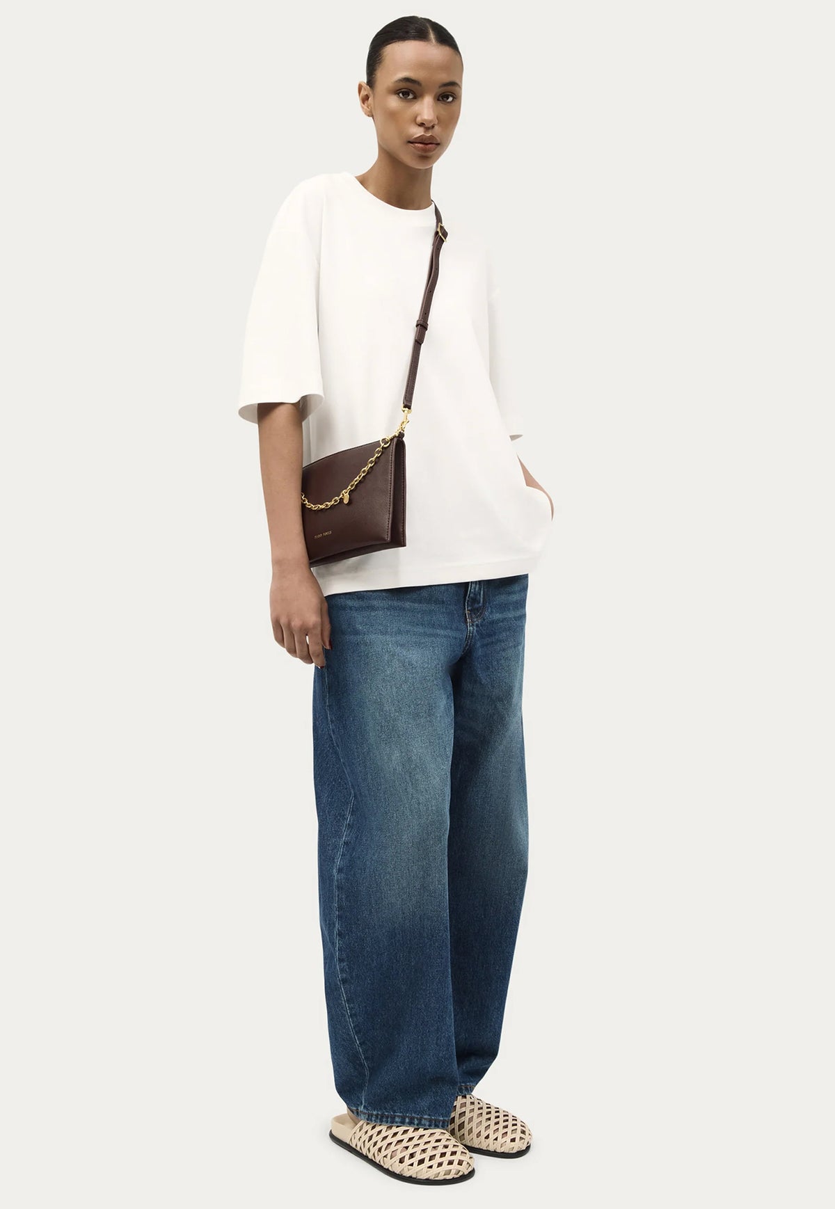 Siamese Bag - Dark Cherry