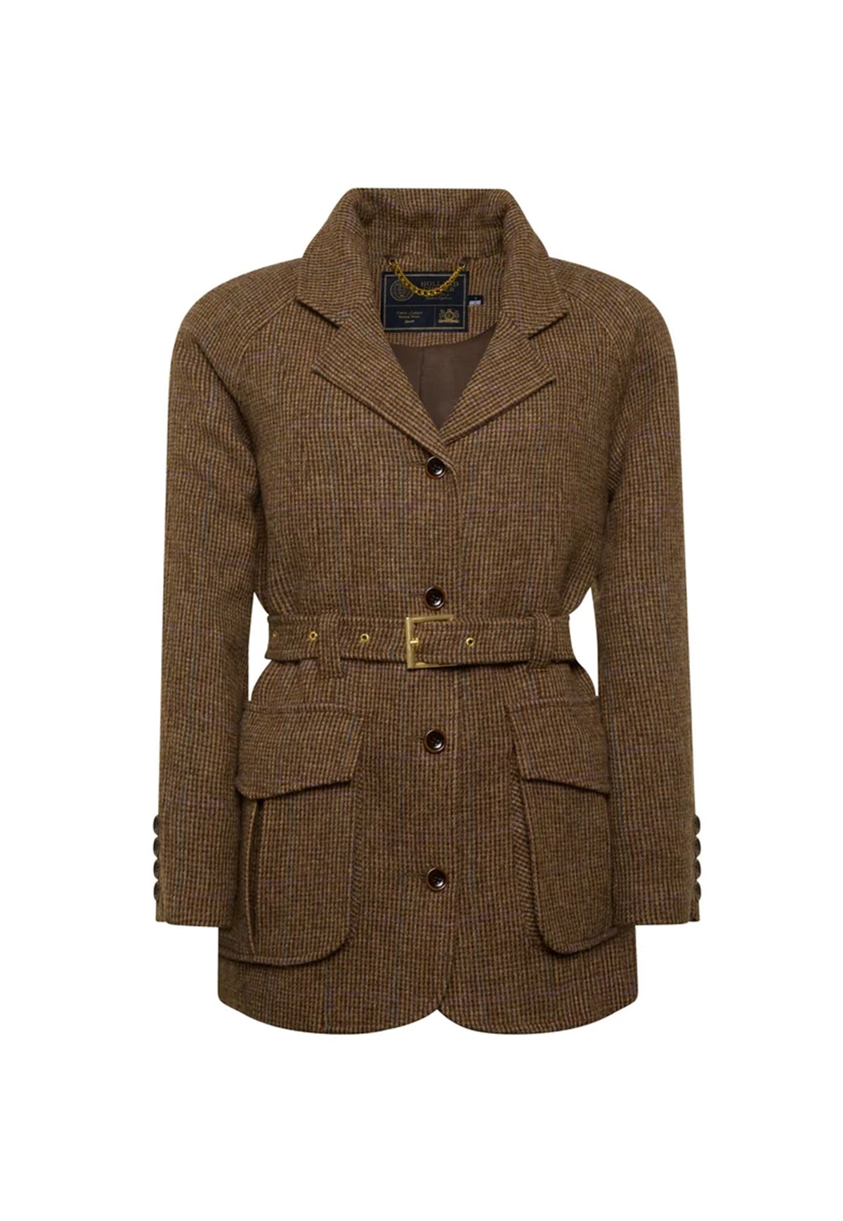Cotswold Belted Jacket - Bamford Tweed