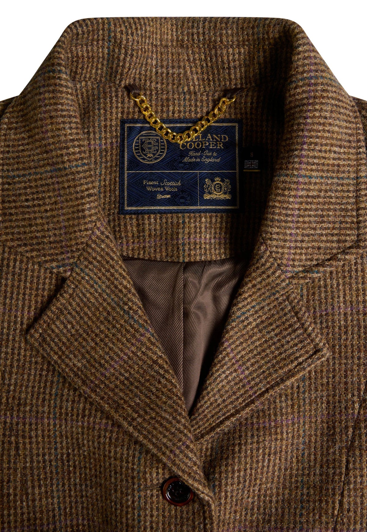 Cotswold Belted Jacket - Bamford Tweed