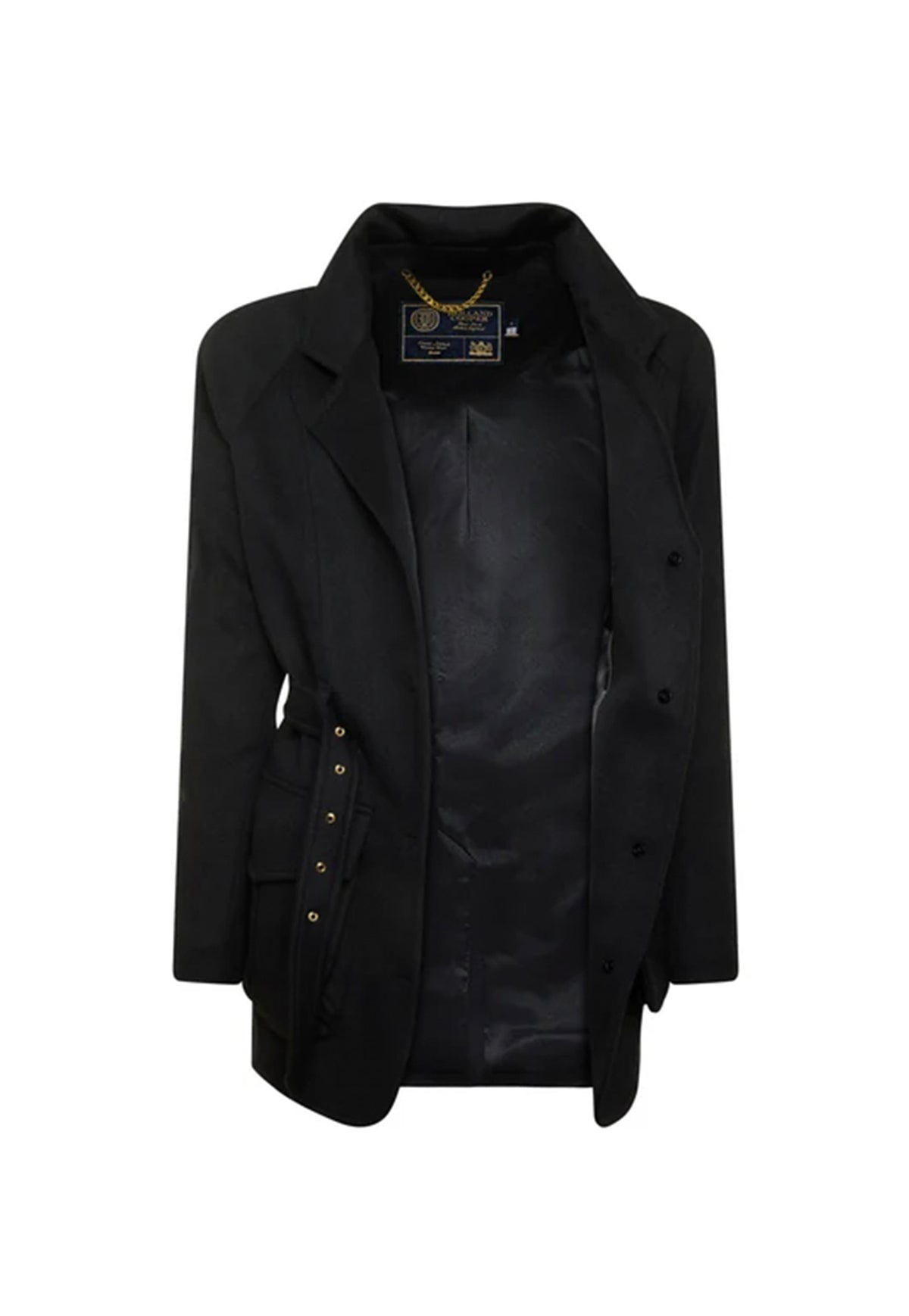 Cotswold Belted Jacket - Soft Black