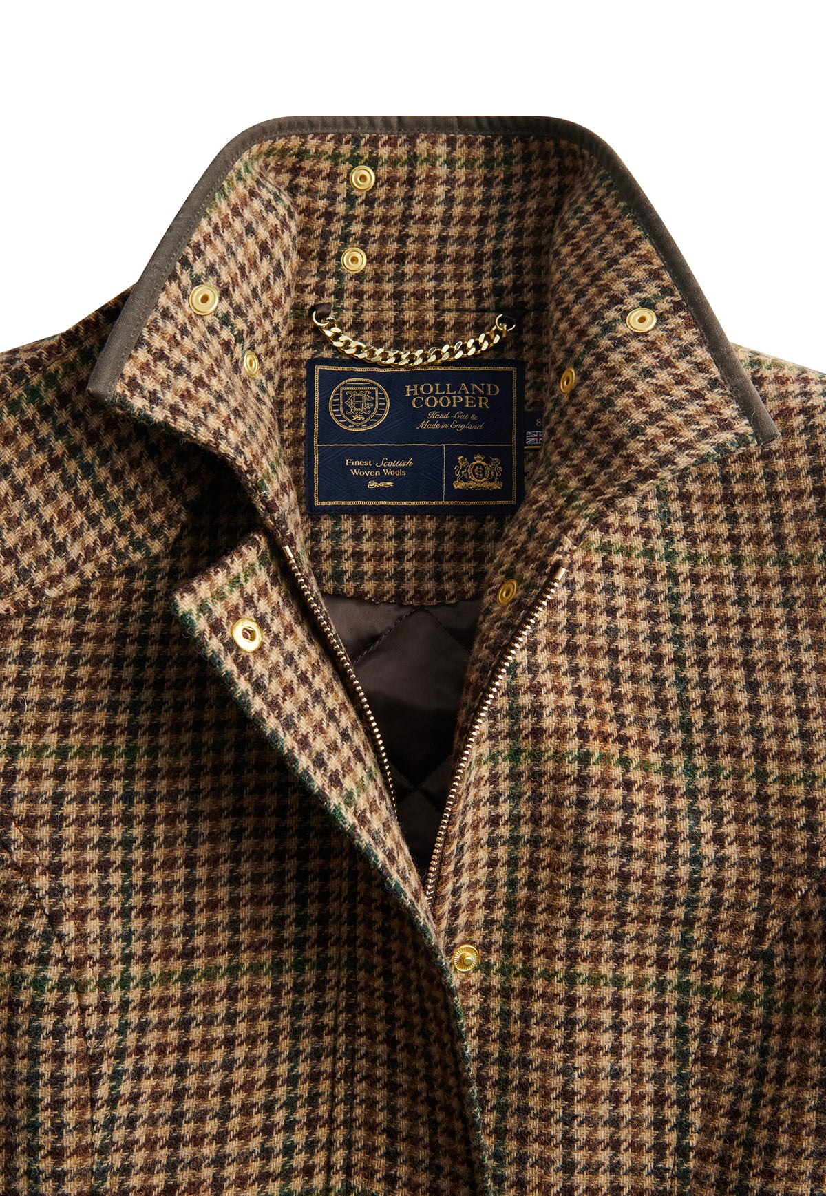 Country Classic Jacket - Hailes Green Tweed