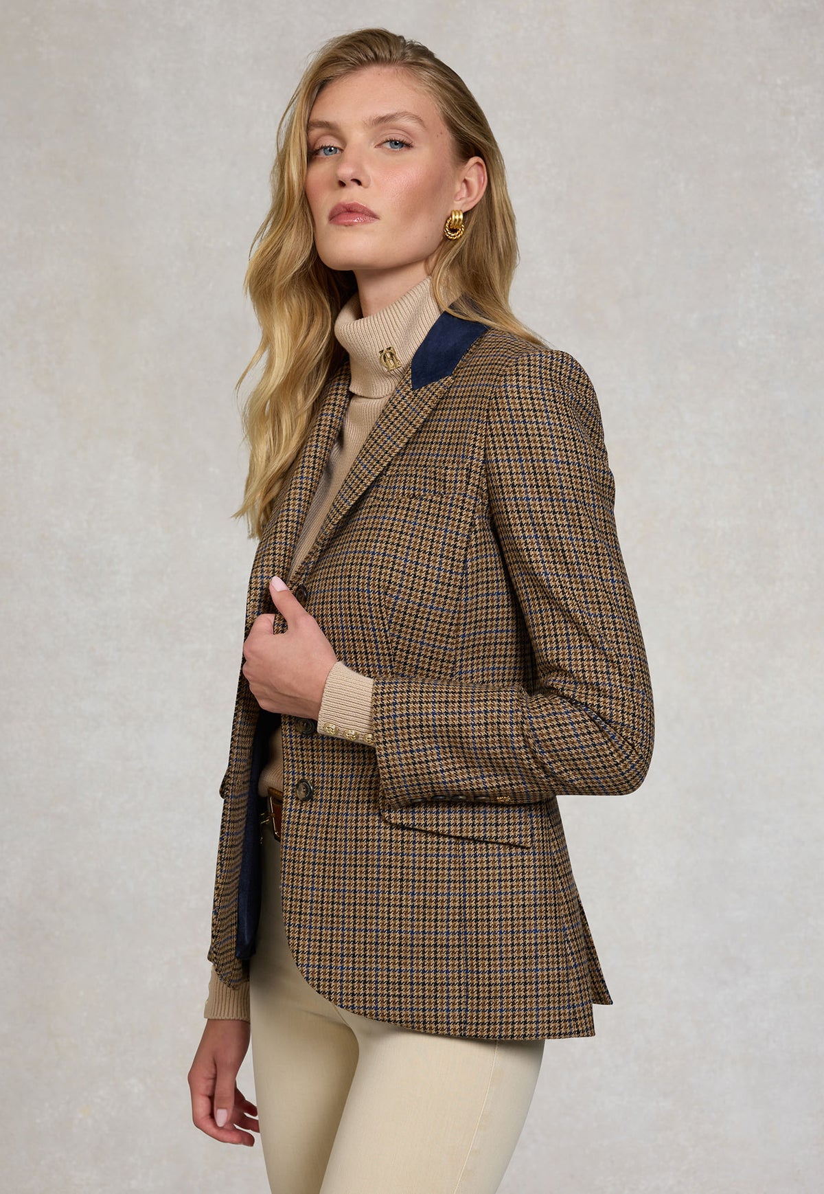 Hacking Jacket - Abbot Check Tweed