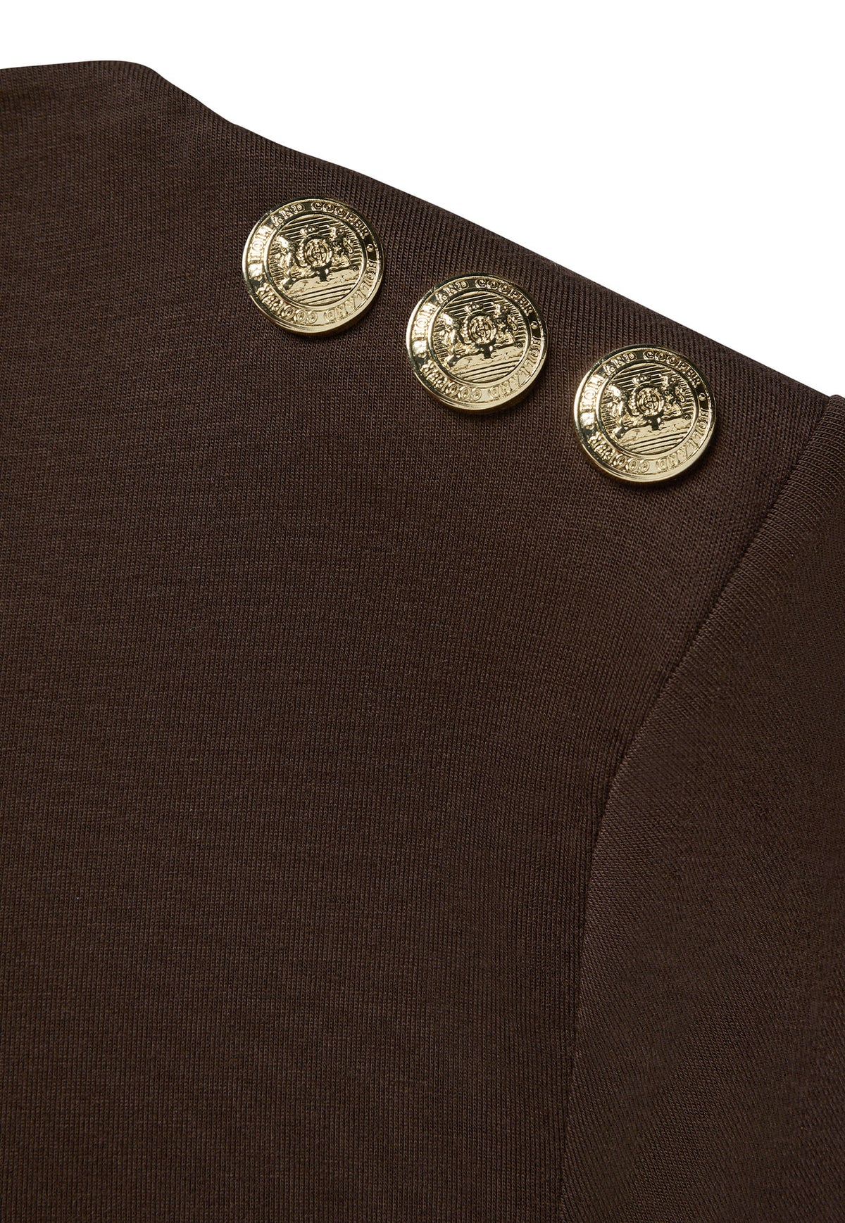 Harper Long Sleeve Top - Walnut