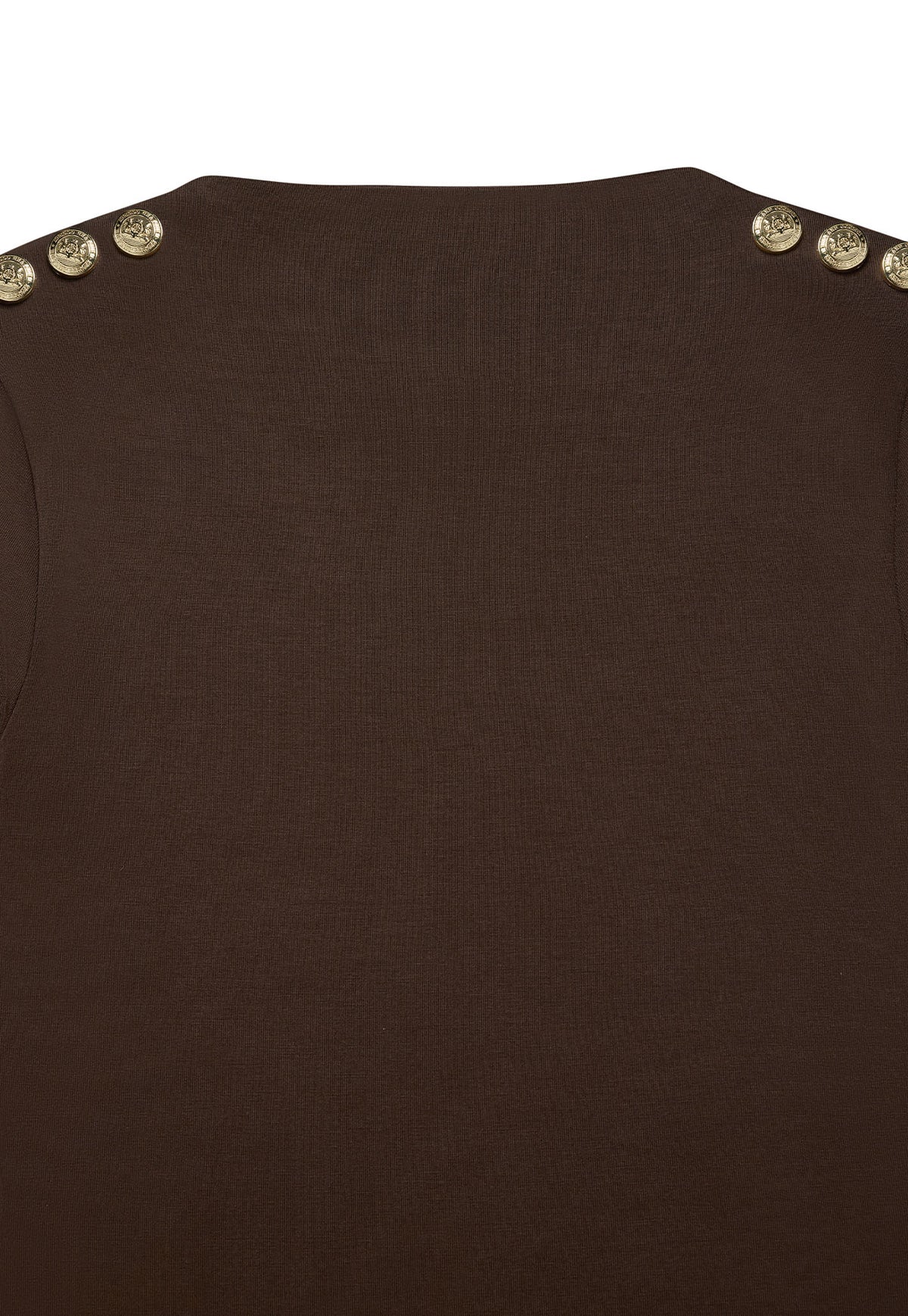 Harper Long Sleeve Top - Walnut
