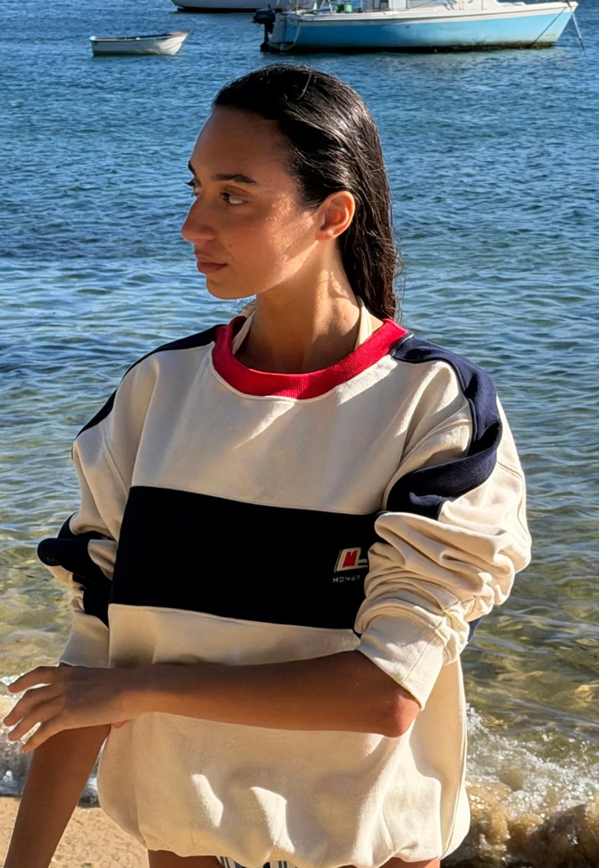Homebound Crew Neck - Nautical
