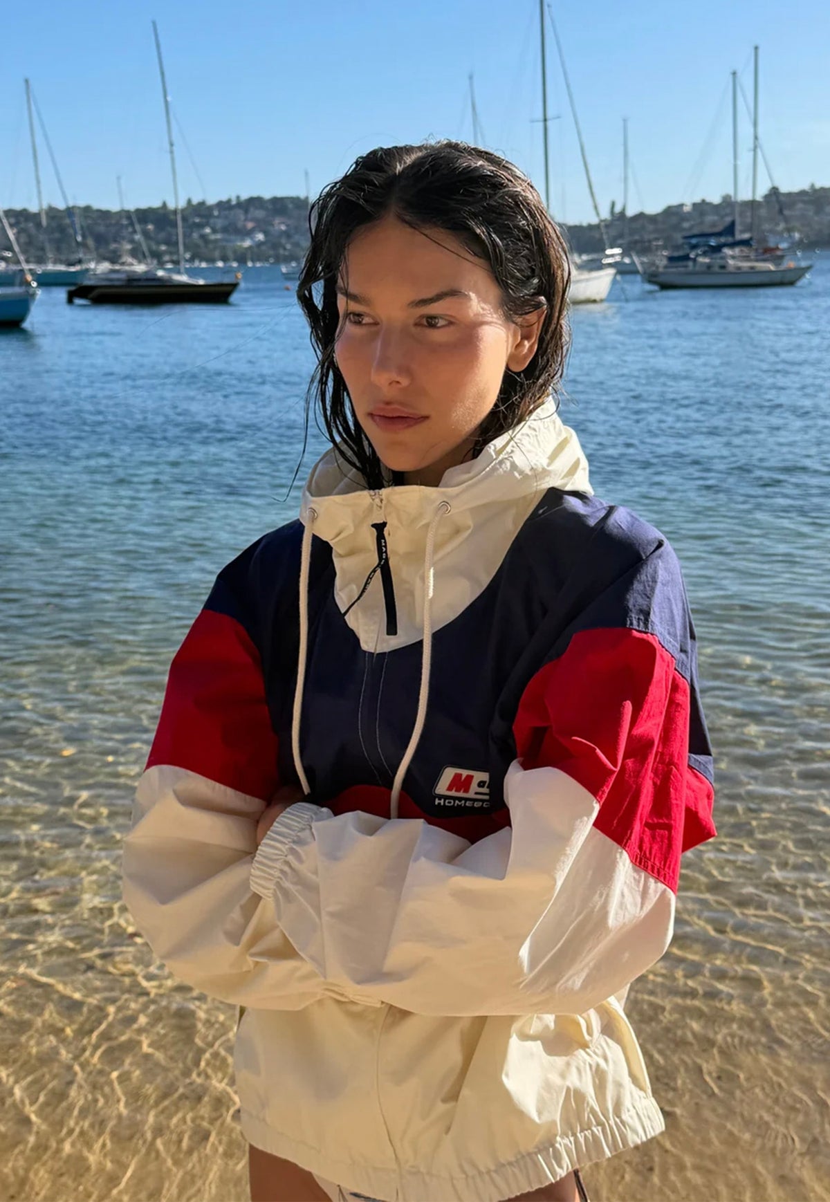 Homebound Windbreaker - Nautical