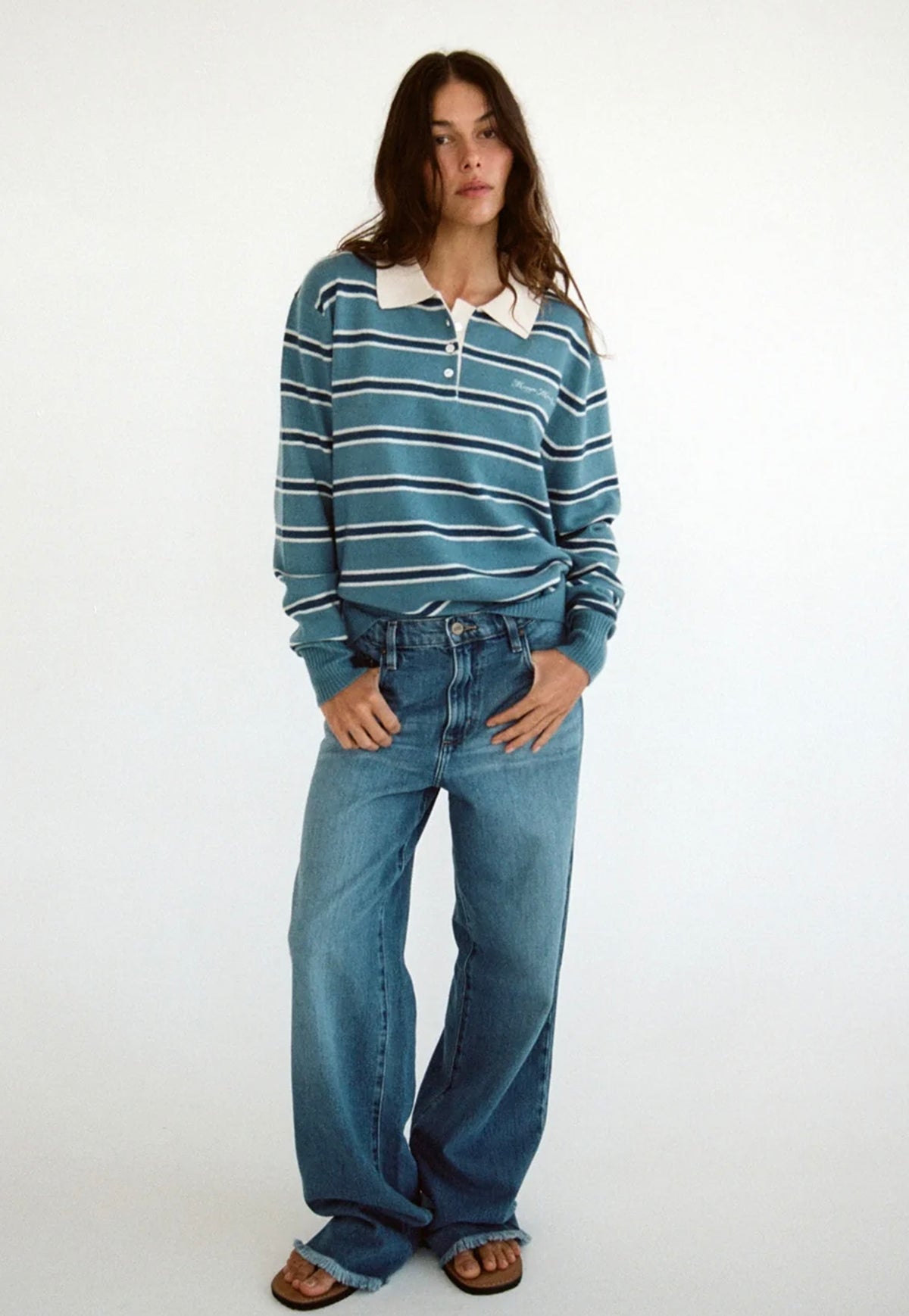 This Must Be The Place Sweater - Vintage Navy Stripe