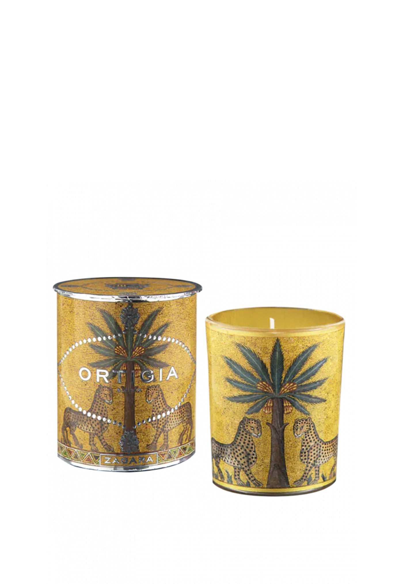 Zagara Decorated Candle Small